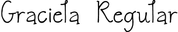 Graciela Regular font - Graciela-Regular.otf