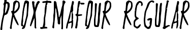 ProximaFour Regular font - ProximaFour.ttf