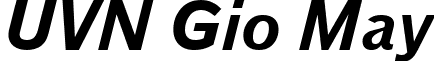 UVN Gio May font - unicode.publish.UVNGioMay_BI.TTF