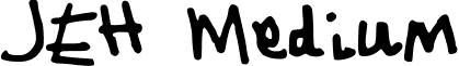 JEH Medium font - JH.php.ttf