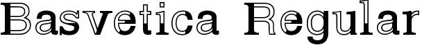 Basvetica Regular font - BasveticaFontLab.ttf