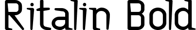 Ritalin Bold font - RITABD__.ttf