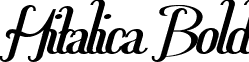 Hitalica Bold font - Hitalica_Bold.ttf