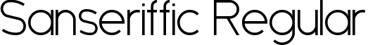 Sanseriffic Regular font - Sanseriffic.otf