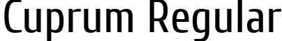 Cuprum Regular font - Cuprum-Regular.ttf