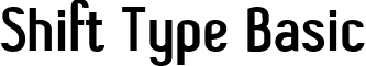 Shift Type Basic font - Shift Type Basic.ttf