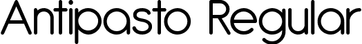 Antipasto Regular font - Antipasto.ttf