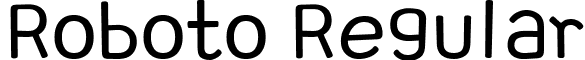 Roboto Regular font - Optimus Noom.ttf