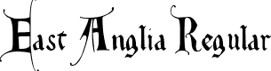 East Anglia Regular font - East_Anglia.ttf