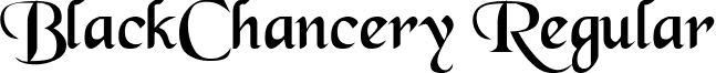 BlackChancery Regular font - BLACKCH.ttf