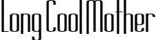 Long Cool Mother font - LongCoolMother.ttf