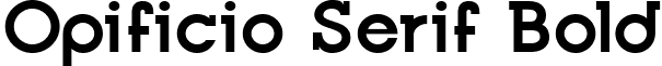 Opificio Serif Bold font - Opificio-Serif-Bold.ttf