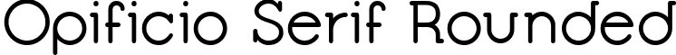 Opificio Serif Rounded font - Opificio-Serif-rounded.ttf