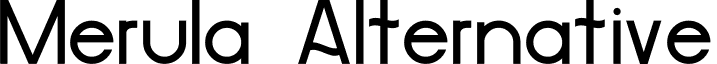Merula Alternative font - Merula alternative.ttf