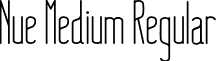 Nue Medium Regular font - Nue_Medium.otf