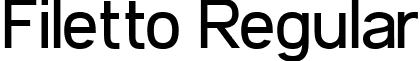 Filetto Regular font - Filetto_regular.ttf