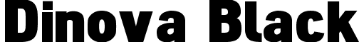 Dinova Black font - DINOBL__.TTF