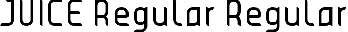 JUICE Regular Regular font - JUICE Regular.ttf