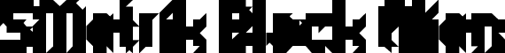 5Metrik Black Alien font - 5metrik_black_alien.ttf