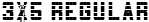3x5 Regular font - 3X5_____.TTF