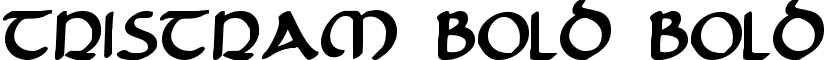 Tristram Bold Bold font - tristramb2.ttf