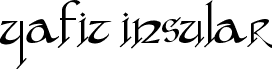 yafit Insular font - yafit-Regular.ttf