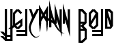 Uglymann Bold font - Uglymann.ttf