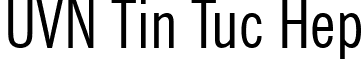 UVN Tin Tuc Hep font - unicode.publish.UVNTinTucHep_R.TTF