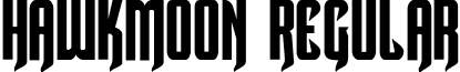 Hawkmoon Regular font - hawkmoon.ttf
