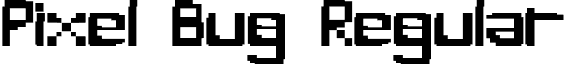 Pixel Bug Regular font - Pixel Bug.otf