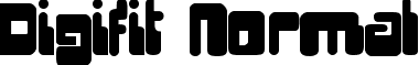 Digifit Normal font - DIGIFIT.TTF