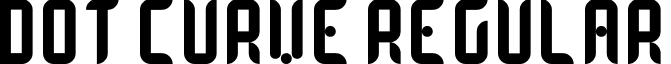 Dot Curve Regular font - dot__curve.ttf