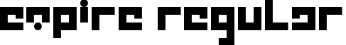 Empire Regular font - Empire.ttf