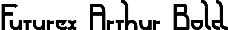 Futurex Arthur Bold font - Futurex_Arthur_Bold.ttf