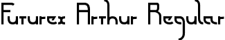 Futurex Arthur Regular font - Futurex Arthur.ttf