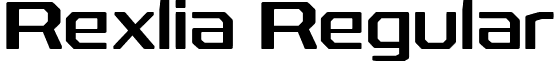 Rexlia Regular font - rexlia rg.ttf