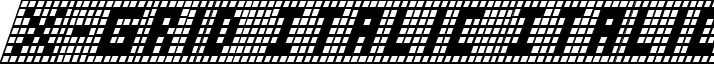 X-Grid Italic Italic font - xgridi.ttf