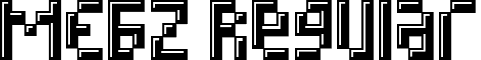 MEGZ Regular font - MEGZ.TTF