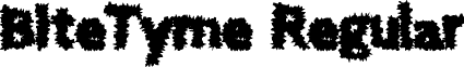 BiteTyme Regular font - BiteTyme.ttf