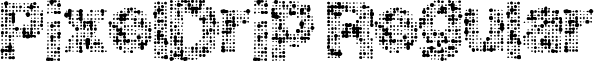 PixelDrip Regular font - PixelDrip.ttf
