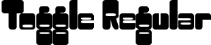 Toggle Regular font - TOGGLE__.TTF