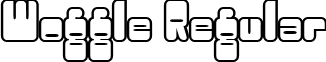 Woggle Regular font - WOGGLE__.TTF