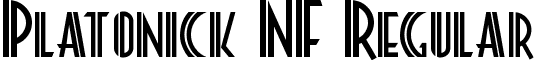 Platonick NF Regular font - PlatonickNF.ttf