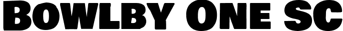 Bowlby One SC font - BowlbyOneSC-Regular.ttf