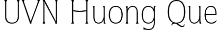 UVN Huong Que font - unicode.display.UVNHuongQue_R.TTF