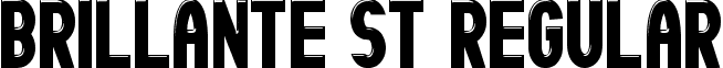 Brillante St Regular font - Brillante St.ttf