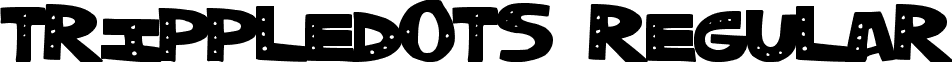 TrippleDots Regular font - TrippleDots.ttf