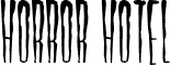 Horror Hotel font - Horror.ttf