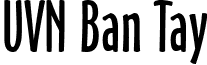 UVN Ban Tay font - unicode.display.UVNBanTay.TTF