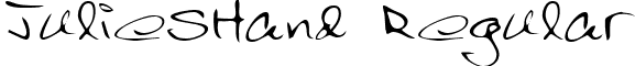 JuliesHand Regular font - handwriting-markerjulieshand-regular.ttf